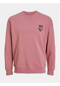 Jack & Jones - Jack&Jones Bluza Dirk 12249455 Różowy Wide Fit. Kolor: różowy. Materiał: bawełna #7