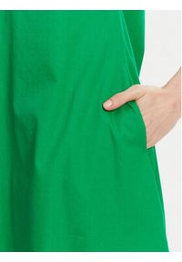 SELMARK - Selmark Sukienka letnia BL495 Zielony Regular Fit. Kolor: zielony. Materiał: bawełna. Sezon: lato