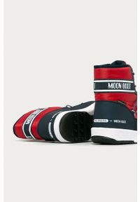 Moon Boot - Śniegowce. Nosek buta: okrągły. Zapięcie: sznurówki. Kolor: czerwony #3