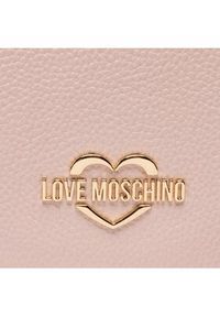 Love Moschino - LOVE MOSCHINO Torebka JC4336PP0GK1060B Beżowy. Kolor: beżowy. Materiał: skórzane #4