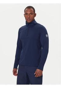 Rossignol Bluza techniczna RLOML15 Granatowy Regular Fit. Kolor: niebieski. Materiał: syntetyk