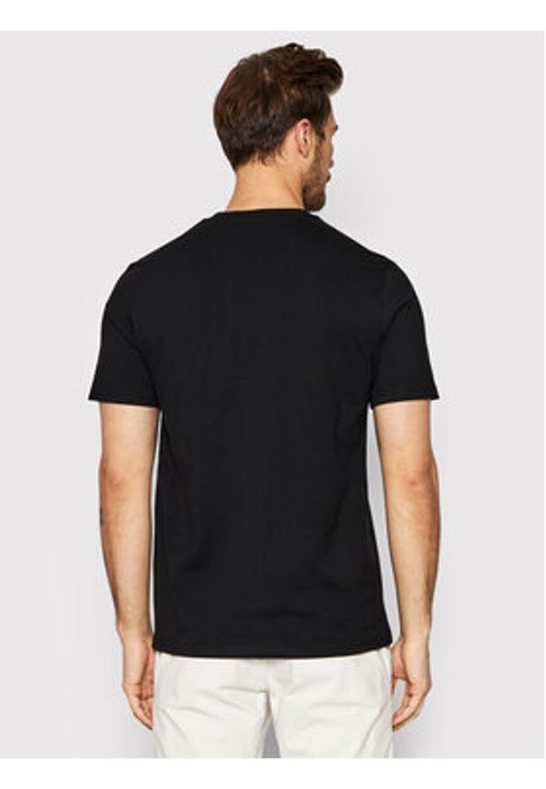 United Colors of Benetton - United Colors Of Benetton T-Shirt 3MI5J1AF7 Czarny Regular Fit. Kolor: czarny. Materiał: bawełna