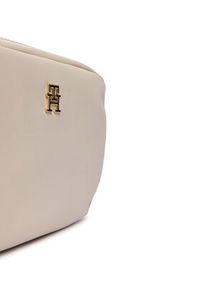 TOMMY HILFIGER - Tommy Hilfiger Torebka Popette Camera Bag AW0AW17704 Beżowy. Kolor: beżowy. Materiał: skórzane #4