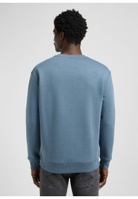 Lee - MĘSKA BLUZA LEE REGULAR CORE SWS VINTAGE BLUE 112371866. Styl: vintage #3