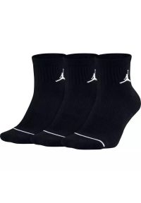 Nike - Skarpety nike air jordan jumpman qtr 3 pary. Kolor: wielokolorowy. Materiał: poliester, elastan, nylon. Sport: koszykówka #1