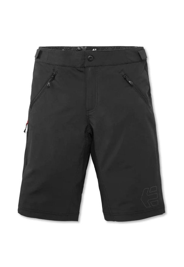 Spodenki rowerowe męskie Etnies Big Ride Overshort. Kolor: czarny. Materiał: poliester