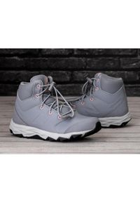 Buty dziecięce zimowe trekingowe New Balance. Kolor: wielokolorowy, czarny, szary. Sezon: zima