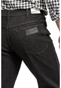 Wrangler - WRANGLER TEXAS MĘSKIE SPODNIE JEANSOWE JEANSY BLACK STROKE W121T490U #5