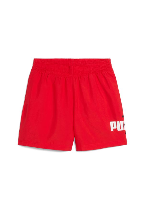 Szorty Puma ESS Logo Lab Woven 5". Kolor: czerwony