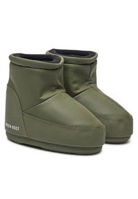 Moon Boot Śniegowce 80D1409410 Khaki. Kolor: brązowy. Materiał: skóra