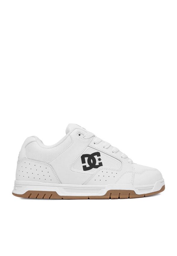 DC Shoes Sneakersy EO-DC COILER DC03011101 Biały. Kolor: biały. Materiał: skóra