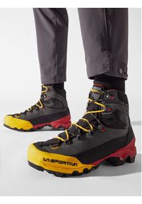 LA SPORTIVA - La Sportiva Trekkingi Aequilibrium Lt Gtx GORE-TEX 21Y999100 Czarny. Kolor: czarny. Materiał: nubuk, skóra. Technologia: Gore-Tex. Sport: turystyka piesza #4