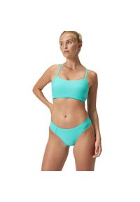 Dół od stroju kąpielowego bikini damskie Speedo Solid Classic. Kolor: niebieski