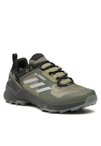 Adidas - adidas Trekkingi Terrex Swift R3 GORE-TEX HR1312 Zielony. Kolor: zielony. Materiał: mesh, materiał. Technologia: Gore-Tex. Model: Adidas Terrex. Sport: turystyka piesza #4