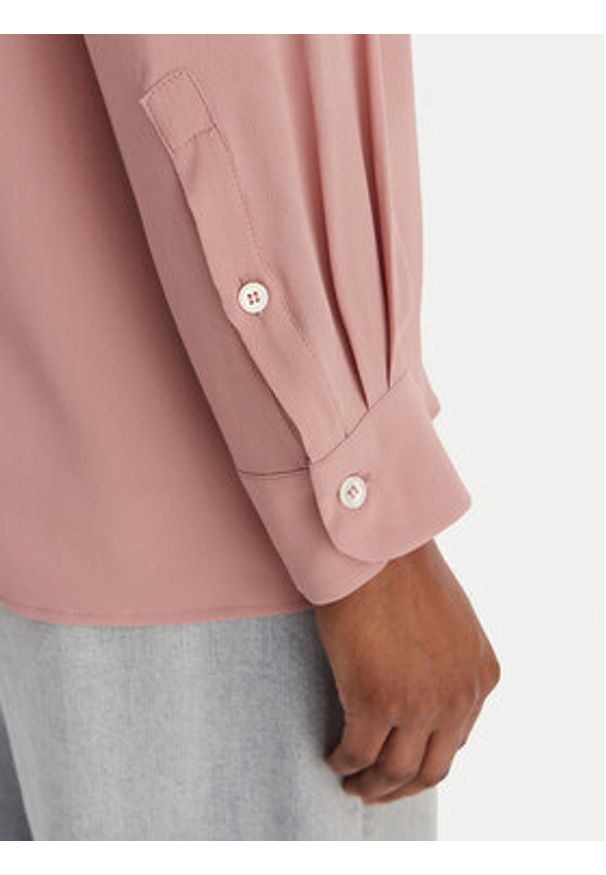 Marella Koszula Calca 2613111061 Różowy Regular Fit. Kolor: różowy. Materiał: acetat