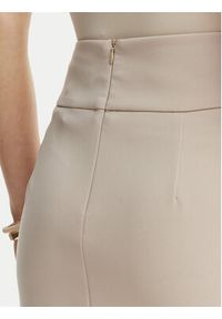 Rinascimento Spódnica ołówkowa CFC0128651003 Beżowy Slim Fit. Kolor: beżowy. Materiał: syntetyk #5