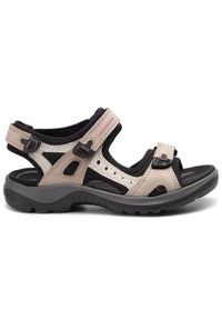ecco - ECCO Sandały Offroad 06956354695 Beżowy. Kolor: beżowy. Materiał: nubuk, skóra #1