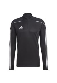 Bluza piłkarska męska Adidas Tiro 23 League Training Track Top. Kolor: brązowy, zielony, czarny, wielokolorowy. Sport: piłka nożna