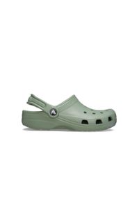 Kapcie Crocs Classic Clog K Dzieci. Okazja: na co dzień. Kolor: zielony. Sezon: lato. Styl: casual #1