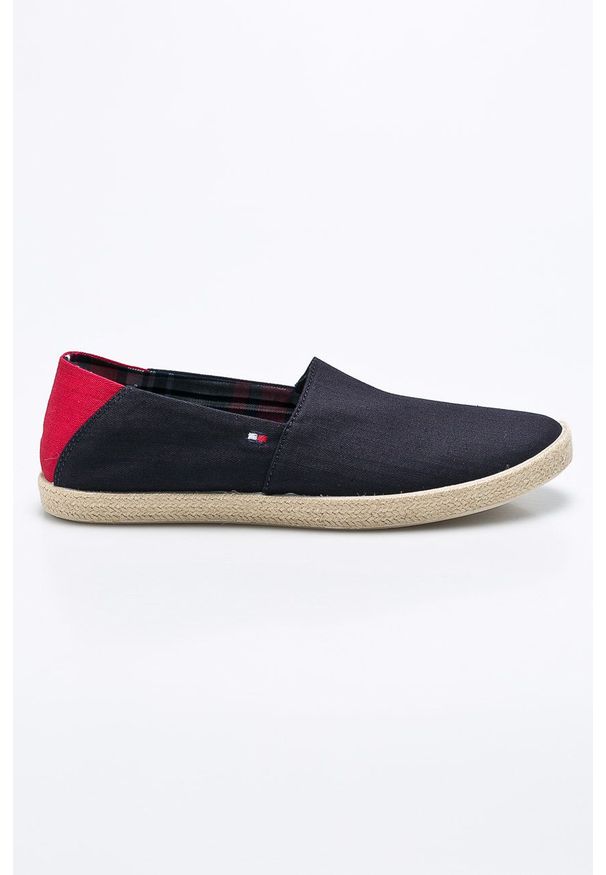 TOMMY HILFIGER - Tommy Hilfiger - Tenisówki. Kolor: niebieski