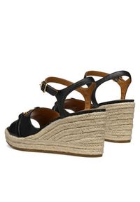 Geox Espadryle D Panarea D55UYB 00046 C9999 Czarny. Kolor: czarny. Materiał: skóra #6