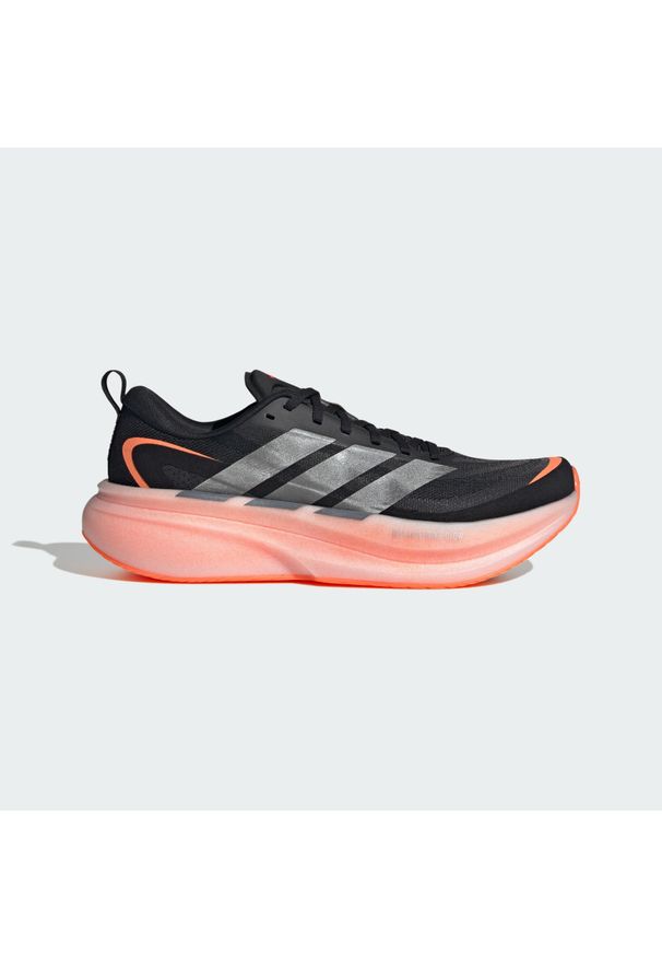 Adidas - Buty Do Biegania Supernova Glide M. Kolor: wielokolorowy, żółty, czarny, pomarańczowy, szary. Sport: bieganie