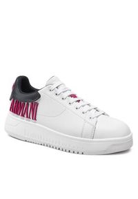 Emporio Armani Sneakersy X3X024 XR127 C682 Biały. Kolor: biały #4