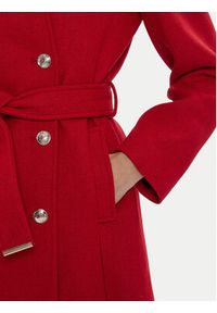 Morgan Płaszcz wełniany 242-GEVA Czerwony Regular Fit. Kolor: czerwony. Materiał: syntetyk #5