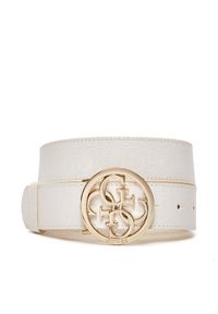 Guess Pasek Damski Yarmilla (GG) Belts BW9144 P4335 Biały. Kolor: biały. Materiał: skóra