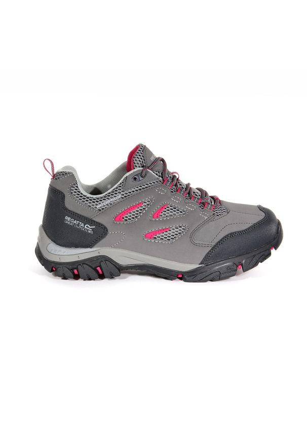 Buty trekkingowe damskie Holcombe IEP Low Regatta. Kolor: szary. Materiał: poliester. Styl: sportowy