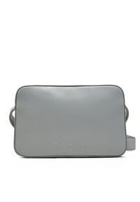Calvin Klein Torebka Embossed Logo Camera Bag K60K612555 Szary. Kolor: szary #4