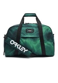 Oakley torba sportowa Street Duffle Alien Print U. Kolor: zielony. Materiał: materiał. Wzór: nadruk #1