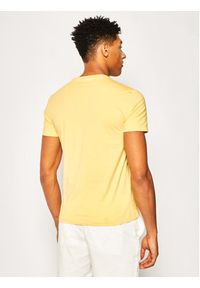 Polo Ralph Lauren T-Shirt 710671438 Żółty Custom Slim Fit. Typ kołnierza: polo. Kolor: żółty. Materiał: bawełna #4