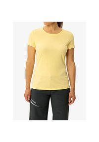 Koszulka szybkoschnąca damska Vaude Essential T-Shirt. Kolor: biały, beżowy, żółty, wielokolorowy