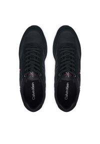 Calvin Klein Sneakersy Retro Runner Band Lth-Su HM0HM02212 Czarny. Kolor: czarny. Materiał: zamsz, skóra #4
