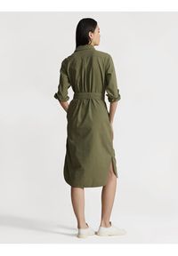 Polo Ralph Lauren Sukienka koszulowa N Cory Dr 211928808003 Zielony Straight Fit. Typ kołnierza: polo. Kolor: zielony. Materiał: bawełna. Typ sukienki: koszulowe #4