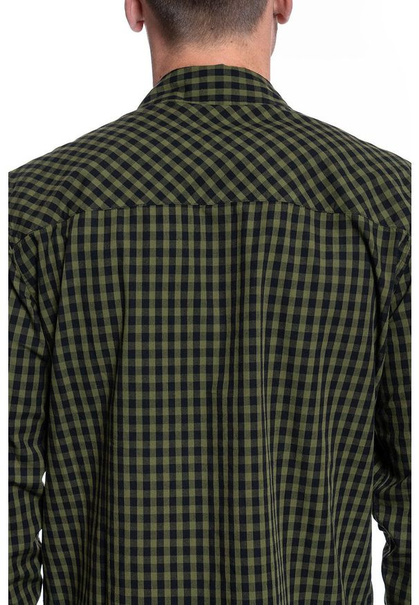 Mustang - MĘSKA KOSZULA MATERIAŁOWA MUSTANG CLEMENS VICHY CHECK 1009888 11836. Materiał: materiał