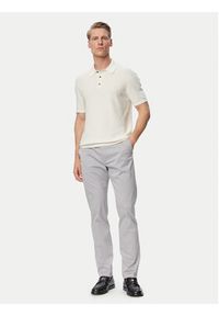 Calvin Klein Polo LV04LG313G Kremowy Regular Fit. Typ kołnierza: polo. Kolor: kremowy. Materiał: bawełna #3