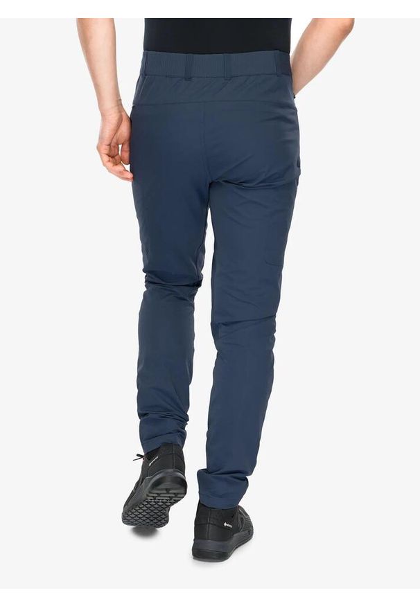 Fjällräven - Spodnie rowerowe męskie Fjallraven Hoja Hybrid Trousers. Kolor: niebieski