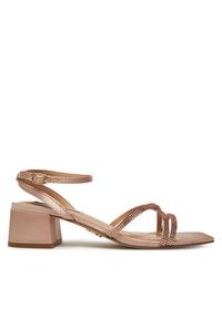 Steve Madden Sandały Gabby SM11003037 Różowy. Kolor: różowy. Materiał: materiał