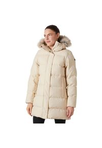 Helly Hansen - Kurtka puchowa damska Blossom Puffy Parka. Kolor: biały. Materiał: puch. Sezon: zima #1
