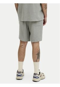 Jack & Jones Komplet koszula i szorty materiałowe Nantucket 12302220 Zielony Relaxed Fit. Kolor: zielony. Materiał: bawełna #8