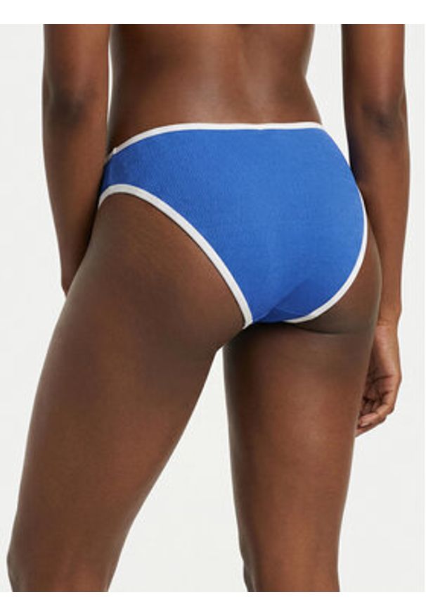 Seafolly Dół od bikini Beach Bound 40753-072 Niebieski. Kolor: niebieski. Materiał: syntetyk