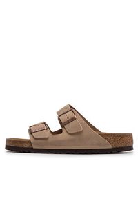 Birkenstock Klapki Arizona Bs 0552811 Szary. Kolor: brązowy. Materiał: skóra, nubuk #7