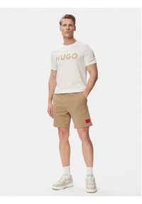 Hugo - HUGO Szorty sportowe Diz222 50466196 Czarny Regular Fit. Kolor: czarny. Materiał: bawełna. Styl: sportowy #3