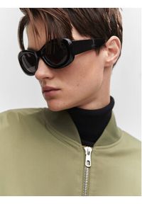 mango - Mango Kurtka bomber Alfa 57045136 Zielony Oversize. Kolor: zielony. Materiał: syntetyk #7