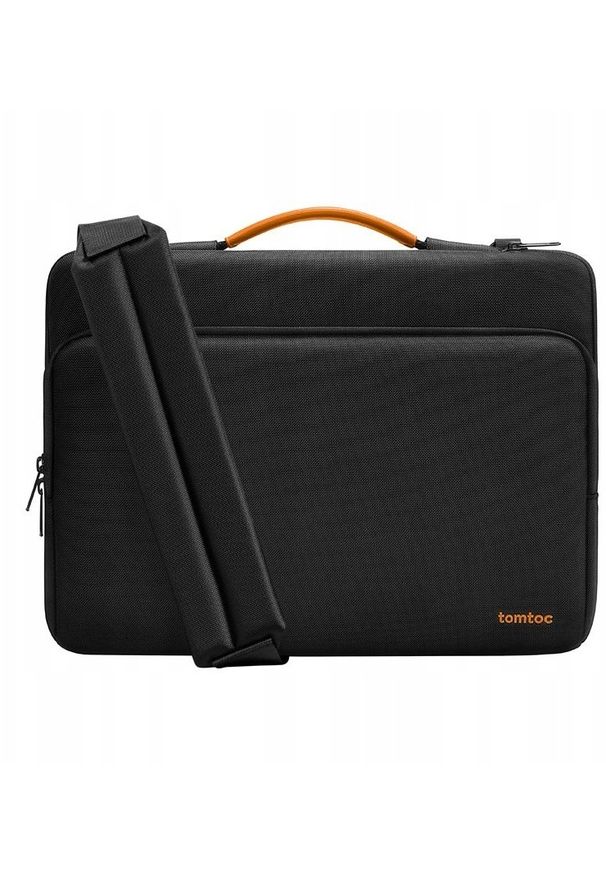 Tomtoc - Torba na ramię na laptopa Defender-A40 (czarny). Kolor: czarny