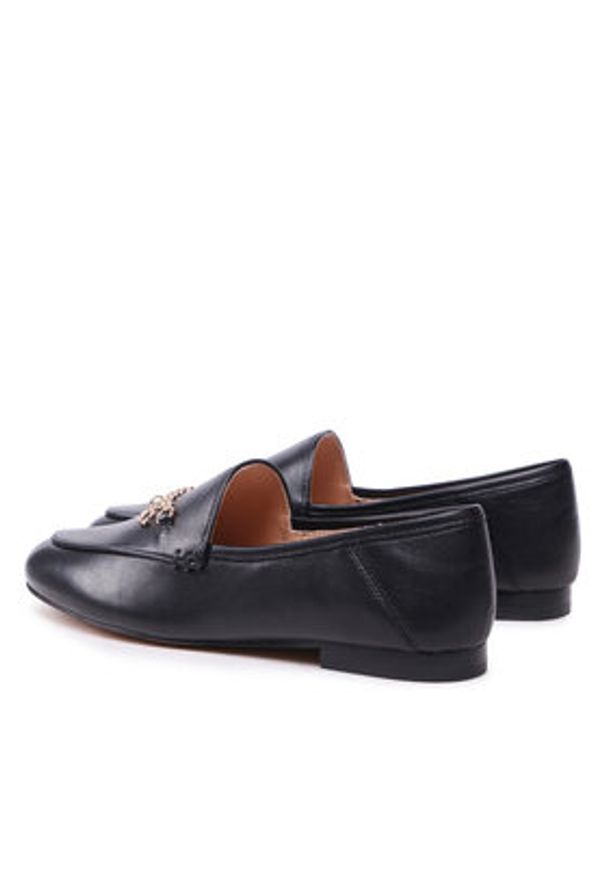 Coach Lordsy Hanna Loafer CB989 Czarny. Kolor: czarny. Materiał: skóra