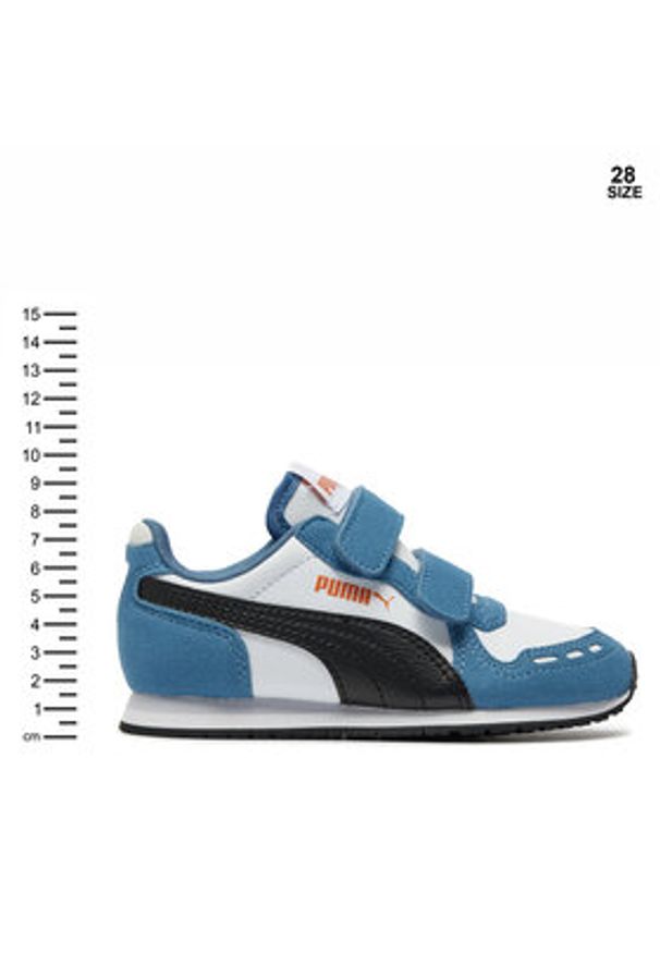 Puma Sneakersy Cabana Racer SL 20 V PS 383730 18 Niebieski. Kolor: niebieski. Materiał: skóra