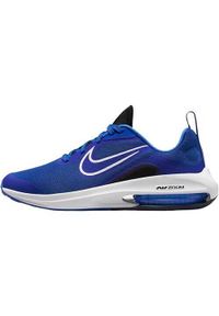Buty do biegania dla dzieci Nike Air Zoom Arcadia 2 GS. Zapięcie: sznurówki. Kolor: wielokolorowy, niebieski. Materiał: materiał, syntetyk, tkanina. Szerokość cholewki: normalna. Model: Nike Zoom